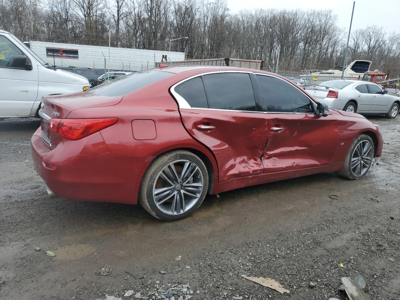 2014 Infiniti Q50 Base VIN: JN1BV7AR9EM684484 Lot: 84841584