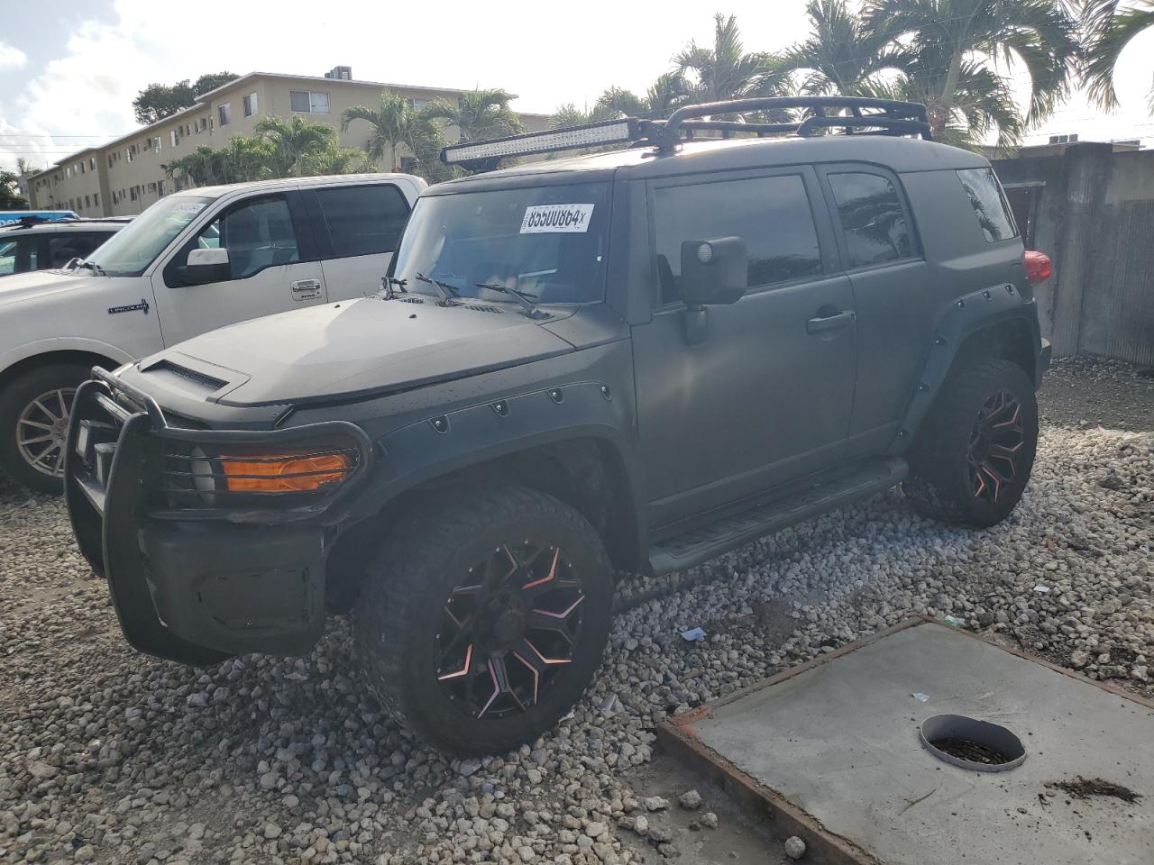 2007 Toyota Fj Cruiser VIN: JTEBU11F570008378 Lot: 85500864