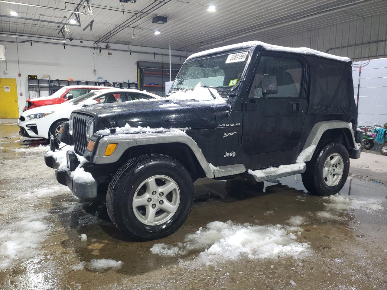 2002 Jeep Wrangler / Tj Sport VIN: 1J4FA49S52P720479 Lot: 83891694