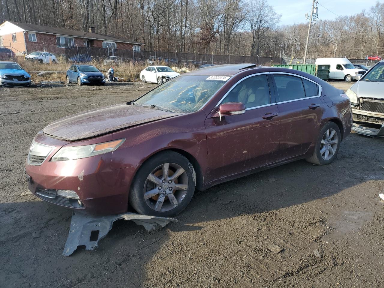 19UUA8F50DA008049 2013 Acura Tl Tech