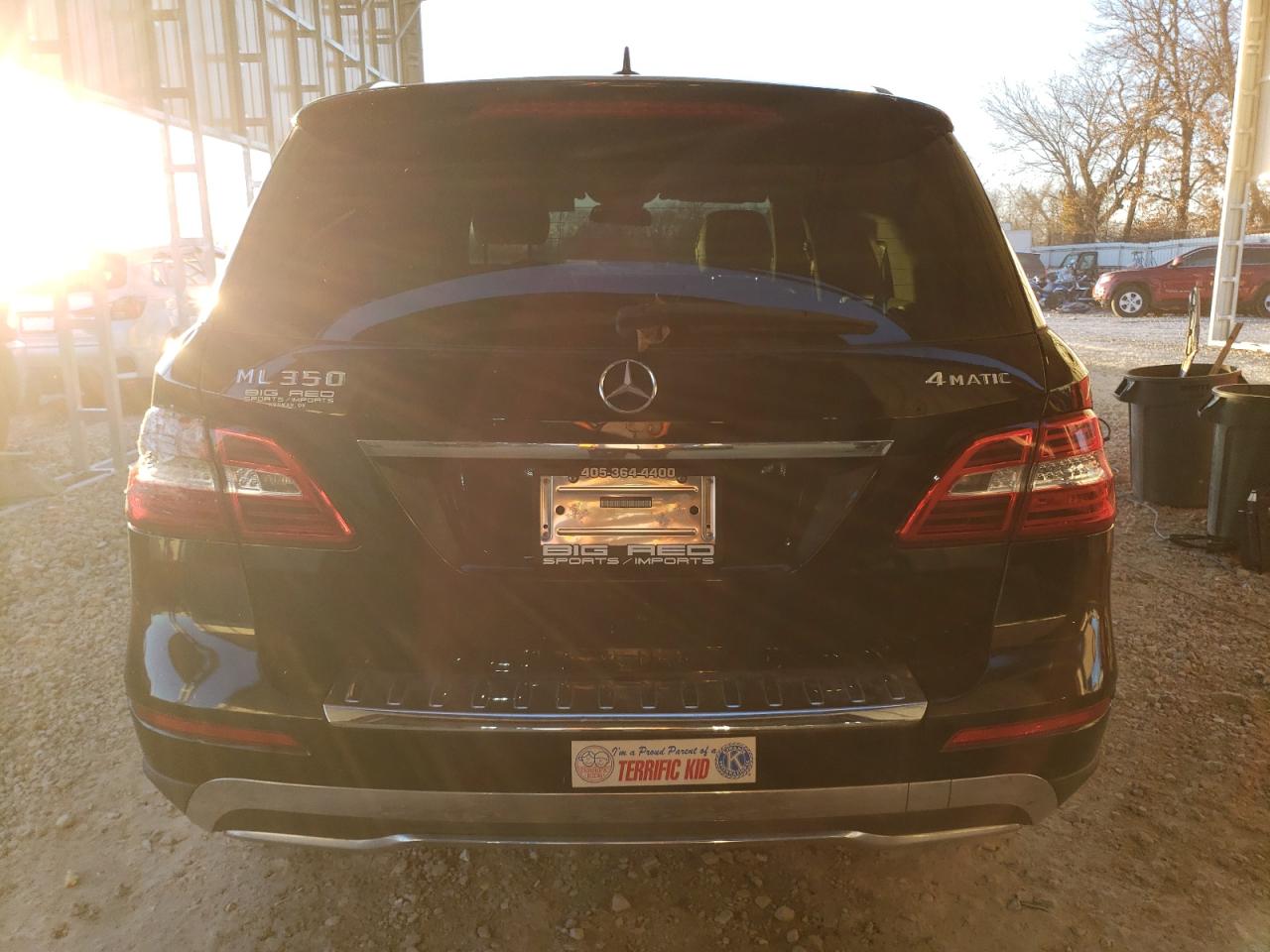 2012 Mercedes-Benz Ml 350 4Matic VIN: 4JGDA5HB3CA081572 Lot: 85678754