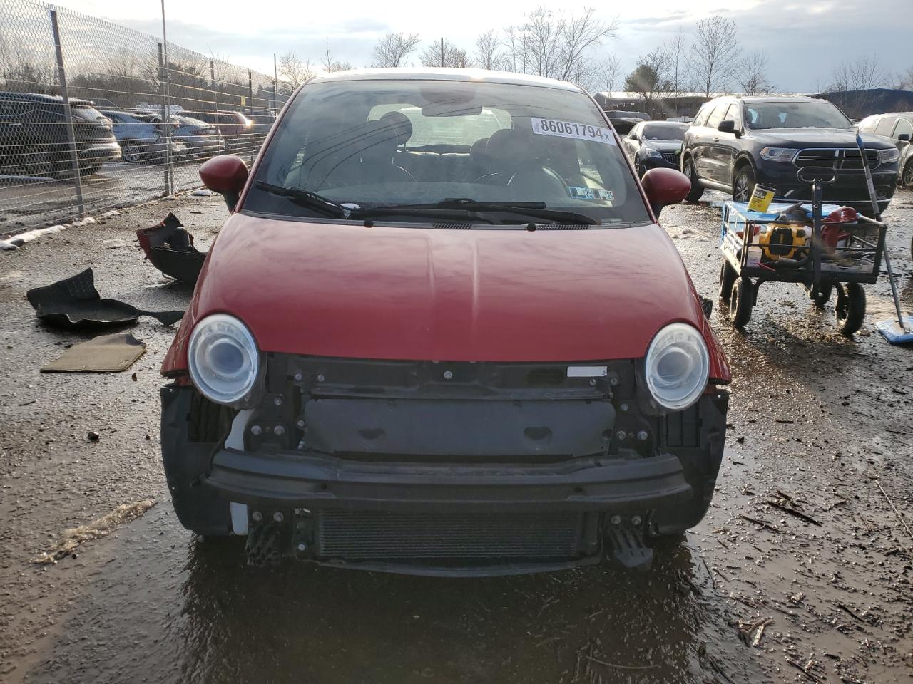 2015 Fiat 500 Sport VIN: 3C3CFFBR8FT613560 Lot: 86061794