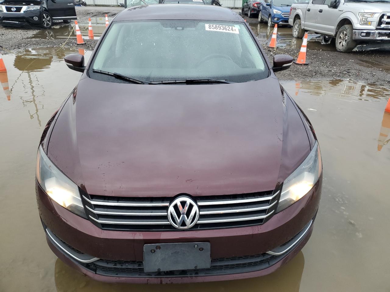 2013 Volkswagen Passat Se VIN: 1VWBP7A33DC008441 Lot: 85893624