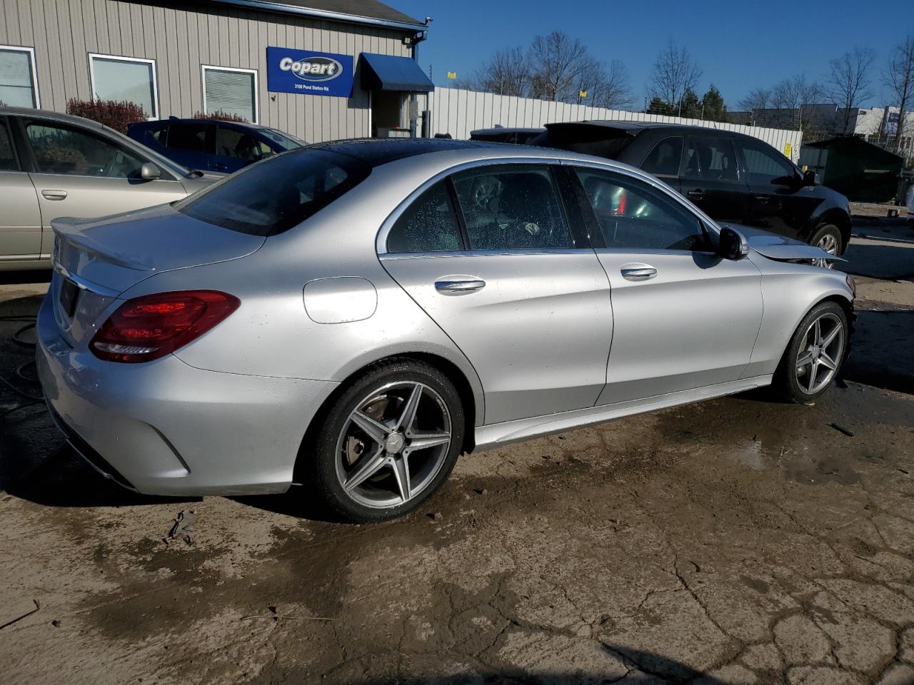 2015 Mercedes-Benz C 300 VIN: 55SWF4JBXFU091612 Lot: 83270284