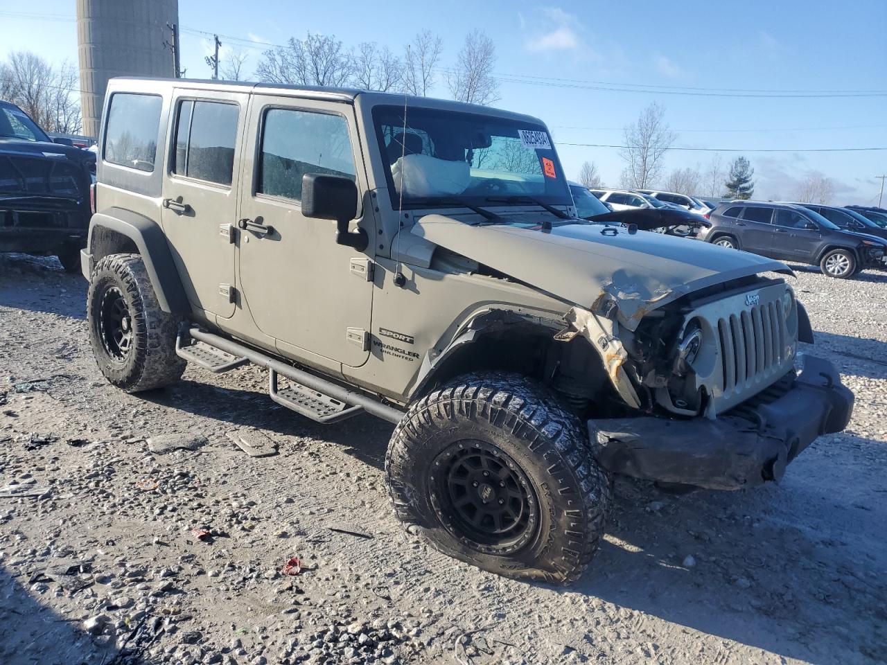 2017 Jeep Wrangler Unlimited Sport VIN: 1C4BJWDG2HL579146 Lot: 86254934