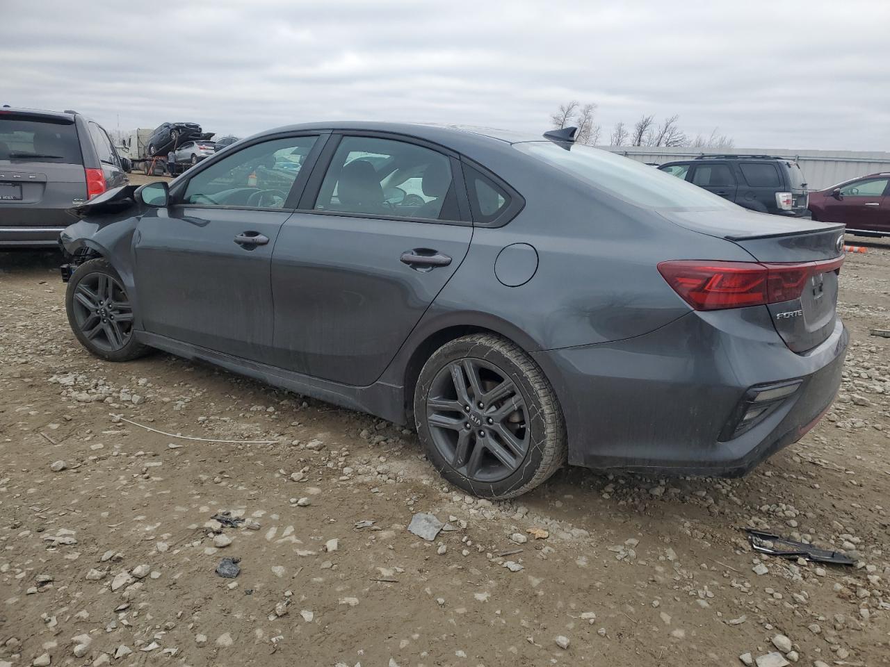 2021 Kia Forte Gt Line VIN: 3KPF34AD5ME399124 Lot: 85166924