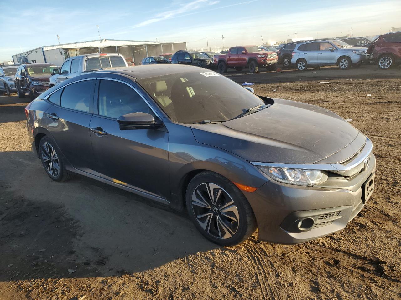 2018 Honda Civic Ex VIN: JHMFC1F30JX026792 Lot: 83546454