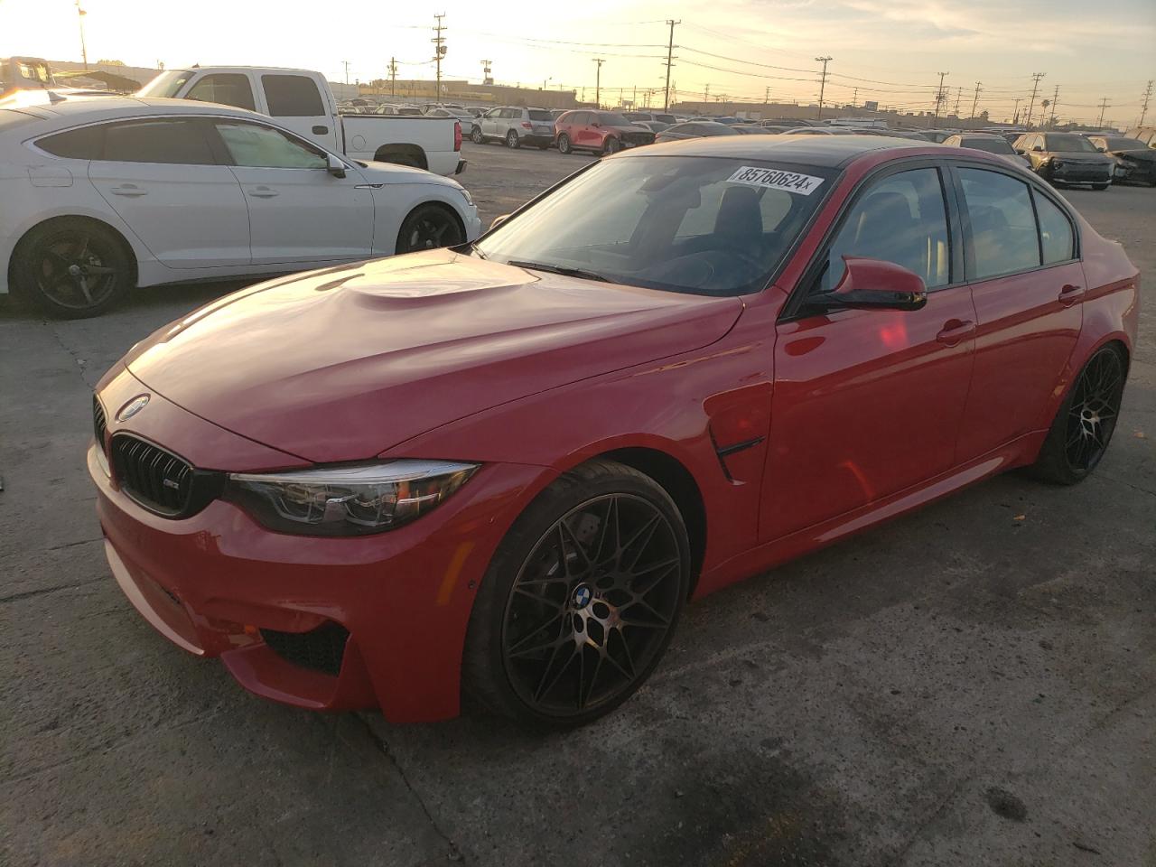 2018 BMW M3 VIN: WBS8M9C54J5L00480 Lot: 85760624