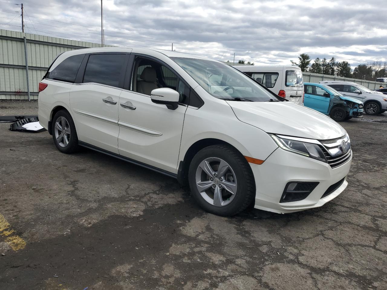 2018 Honda Odyssey Exl VIN: 5FNRL6H77JB061044 Lot: 86563434