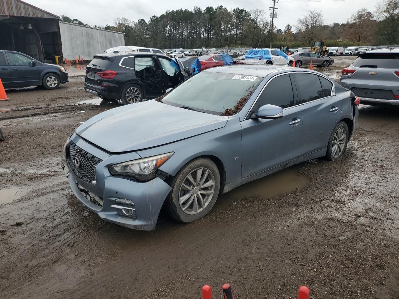 2015 Infiniti Q50 Base VIN: JN1BV7AR3FM404754 Lot: 86382424