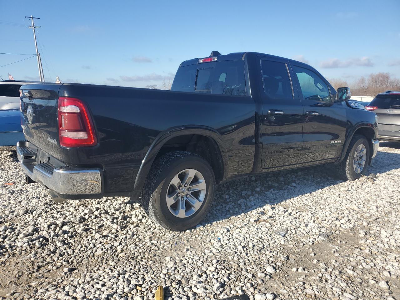 2020 Ram 1500 Laramie VIN: 1C6SRFDT3LN261630 Lot: 86436234