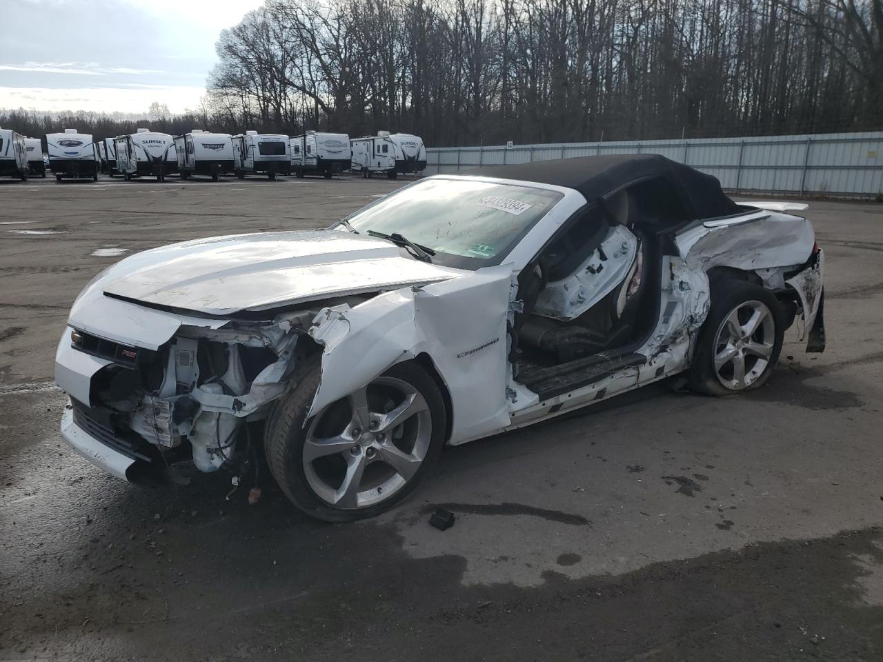 2014 Chevrolet Camaro Lt VIN: 2G1FC3D36E9155780 Lot: 84329394