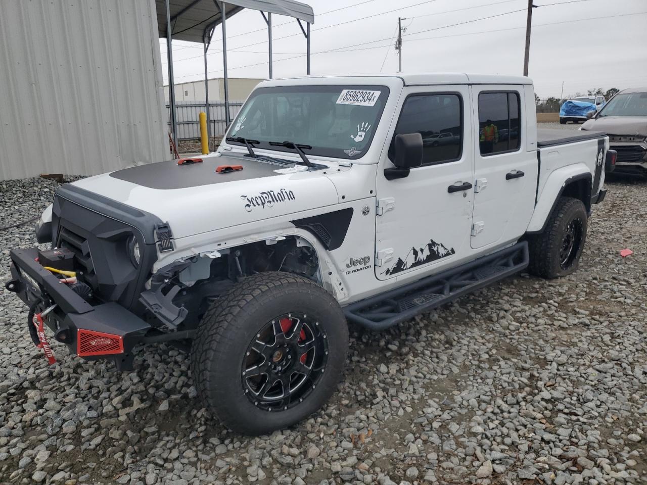 2022 Jeep Gladiator Overland VIN: 1C6HJTFG5NL152231 Lot: 85962934