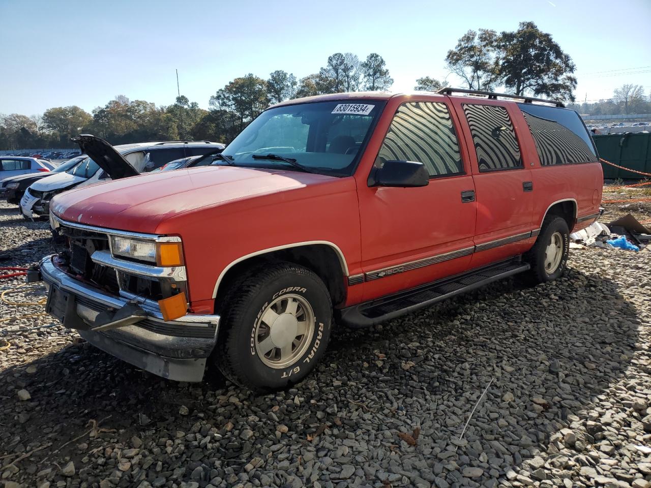 1997 Chevrolet Suburban C1500 VIN: 1GNEC16R3VJ444006 Lot: 83015934