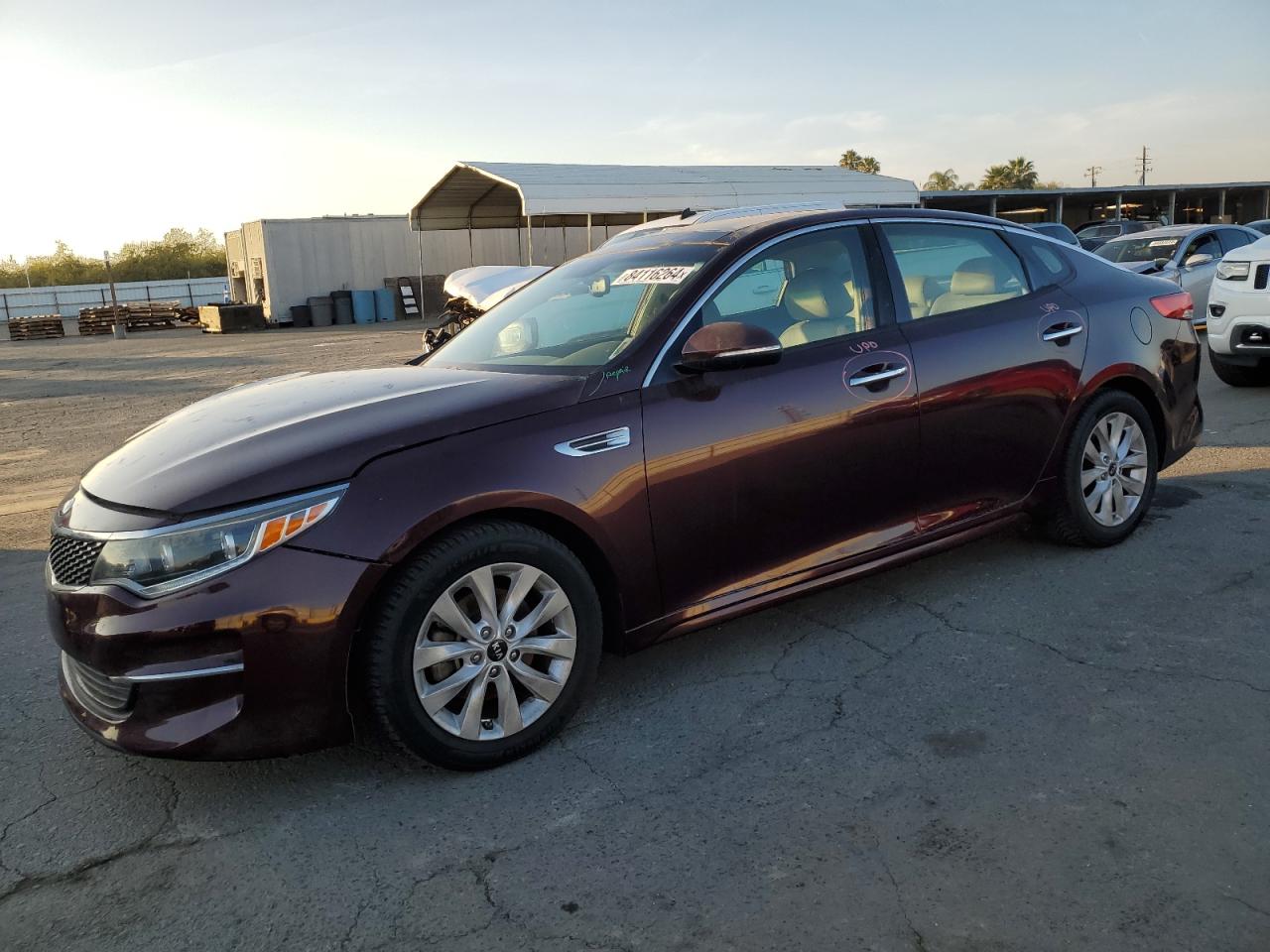 5XXGU4L36HG135459 2017 Kia Optima Ex