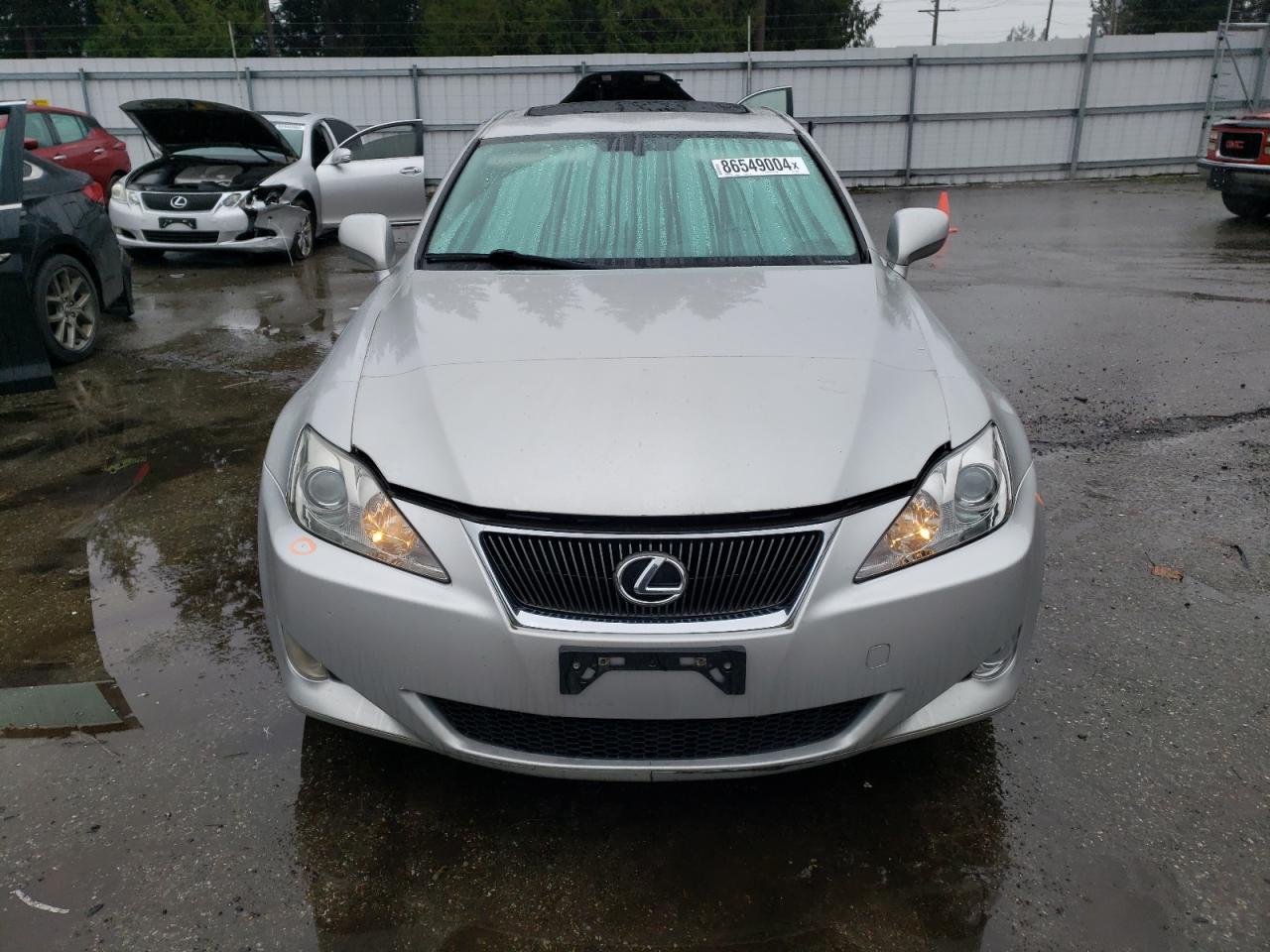 2006 Lexus Is 250 VIN: JTHCK262262006616 Lot: 86549004