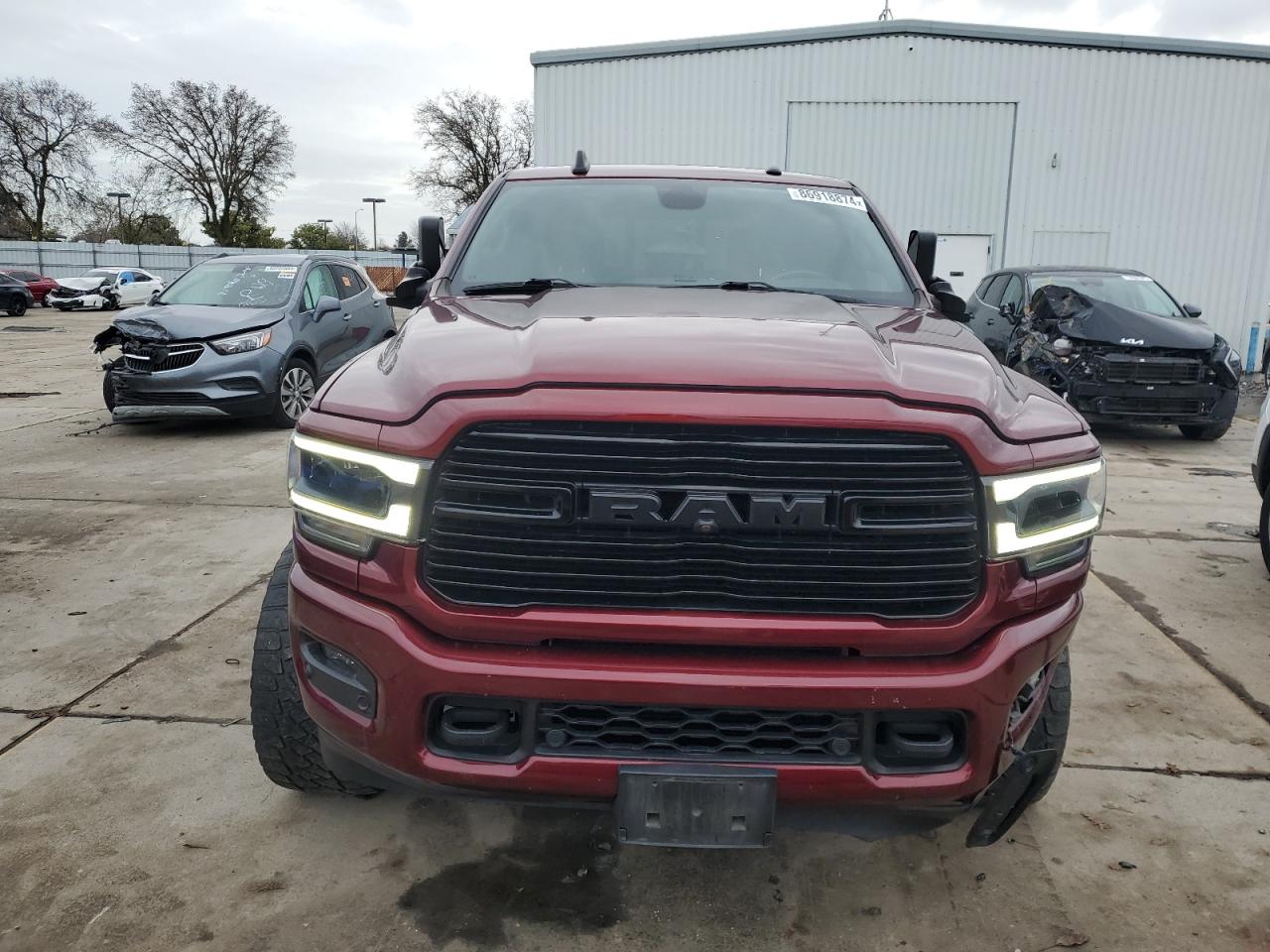 2021 Ram 2500 Laramie VIN: 3C6UR5FL0MG579554 Lot: 86918874