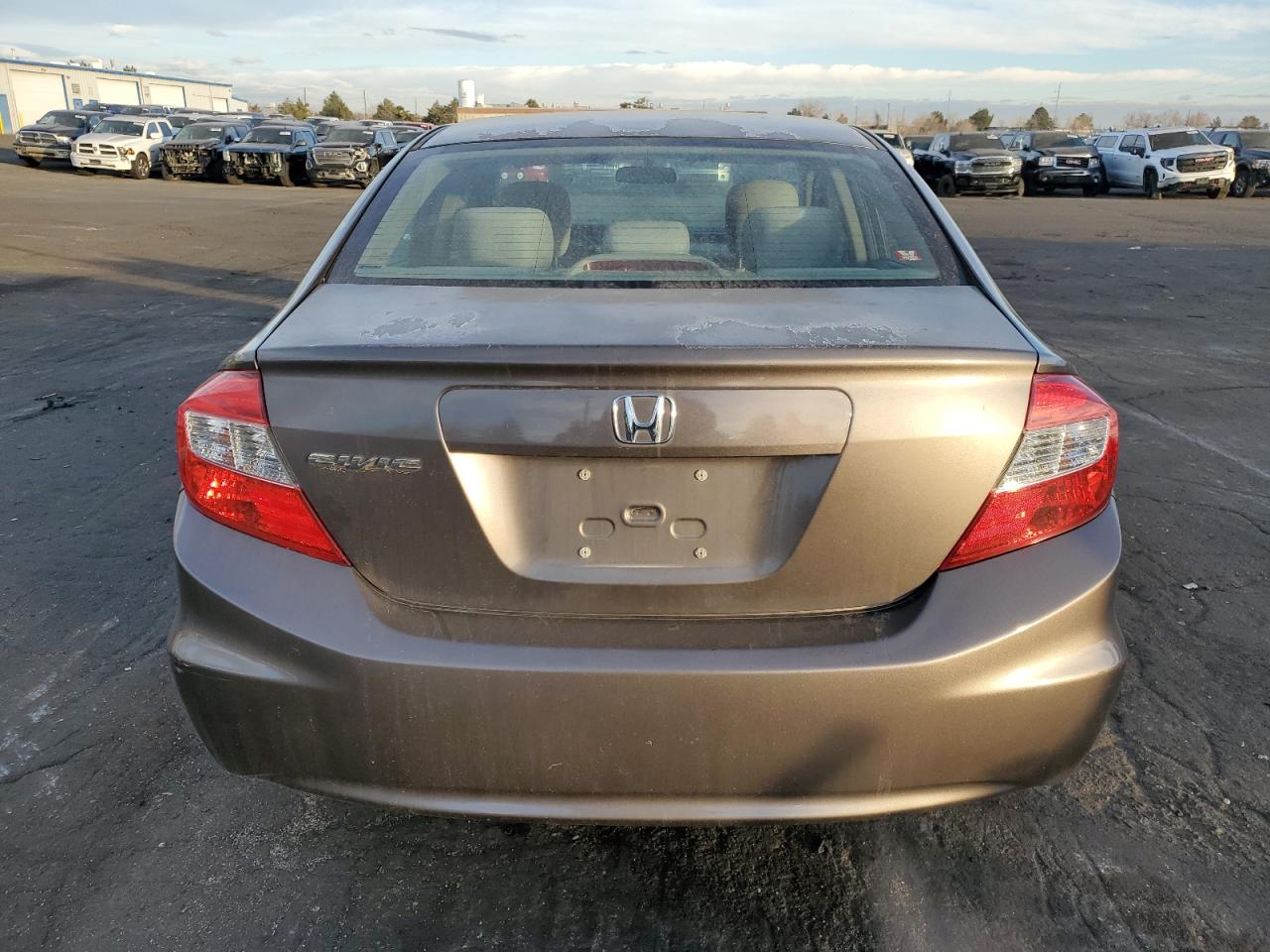 2012 Honda Civic Lx VIN: 2HGFB2F57CH536674 Lot: 86210884