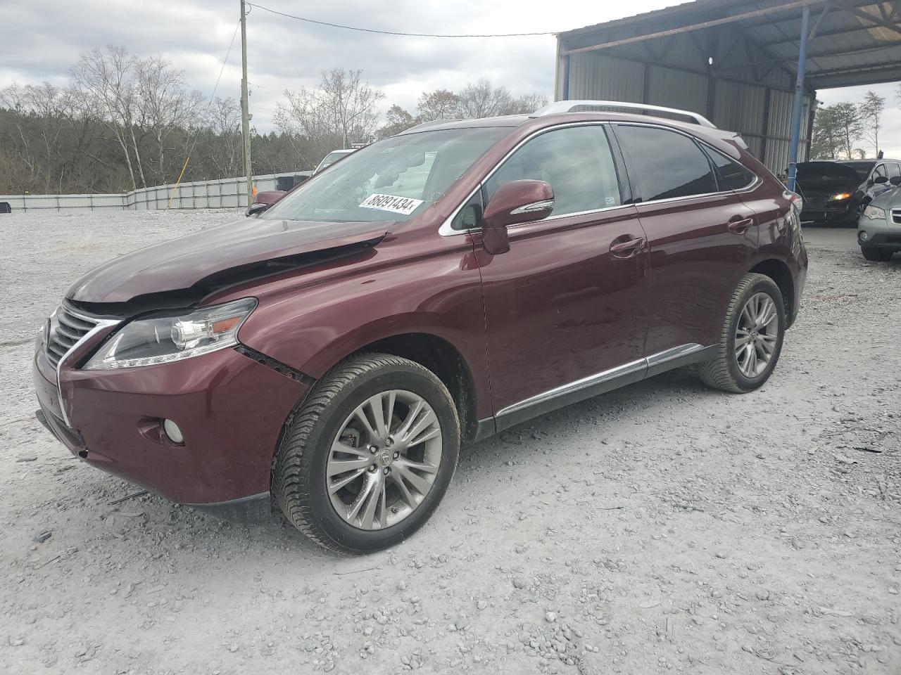 2014 Lexus Rx 350 VIN: JTJZK1BA0E2012543 Lot: 86091434