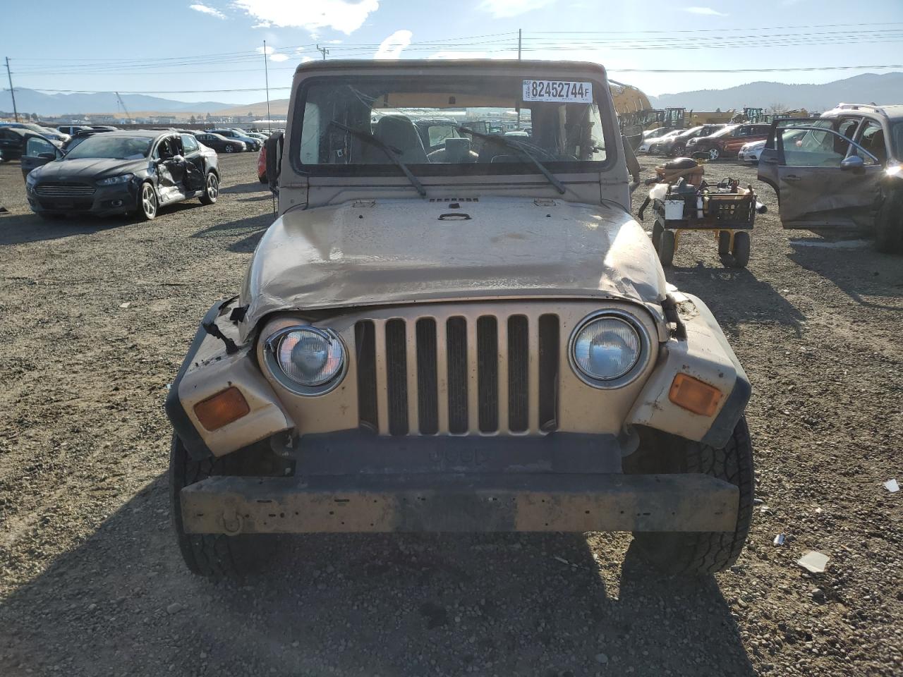 1999 Jeep Wrangler / Tj Se VIN: 1J4FY29P5XP493068 Lot: 82452744