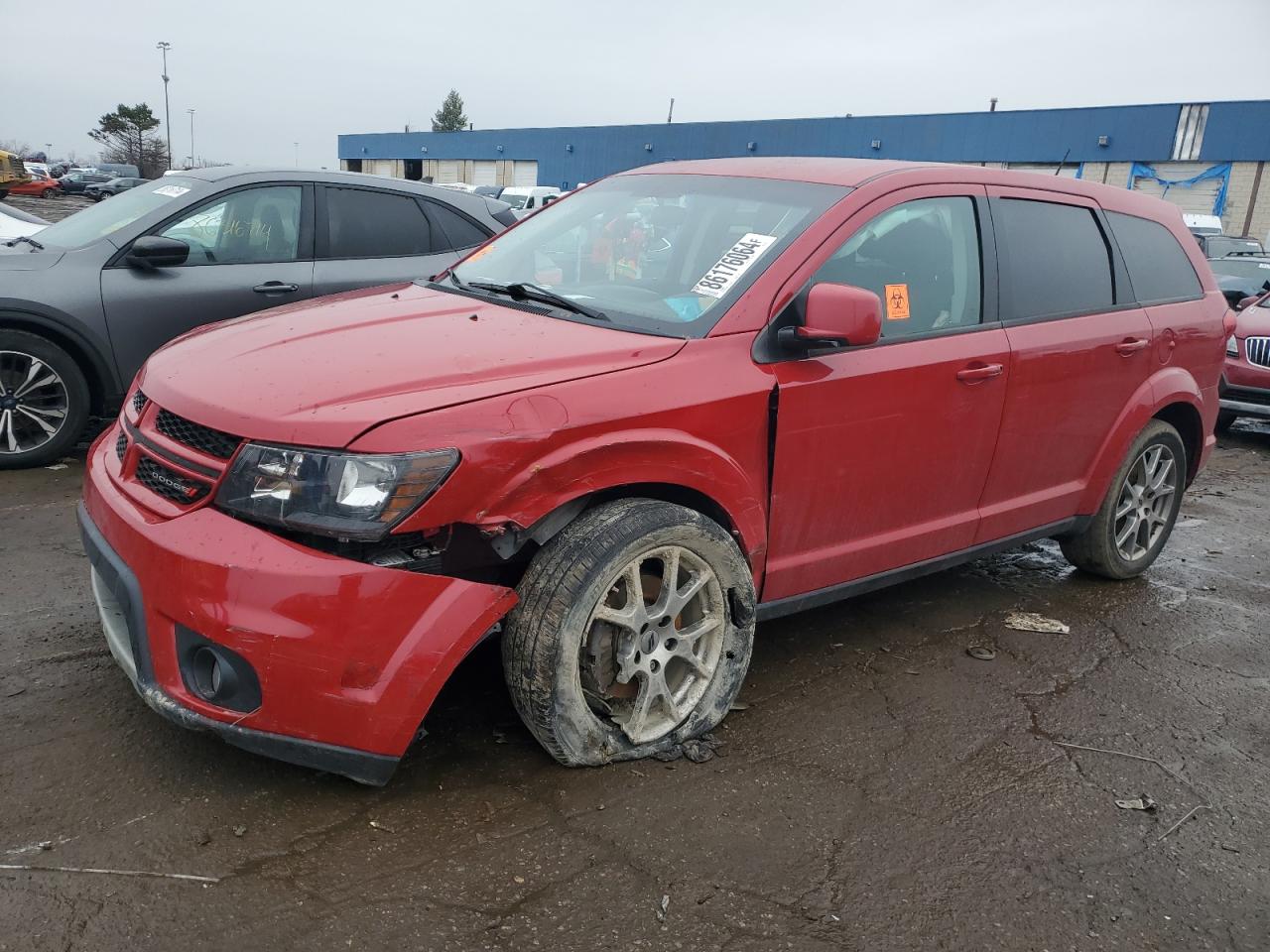 2018 Dodge Journey Gt VIN: 3C4PDCEG7JT376421 Lot: 86176064