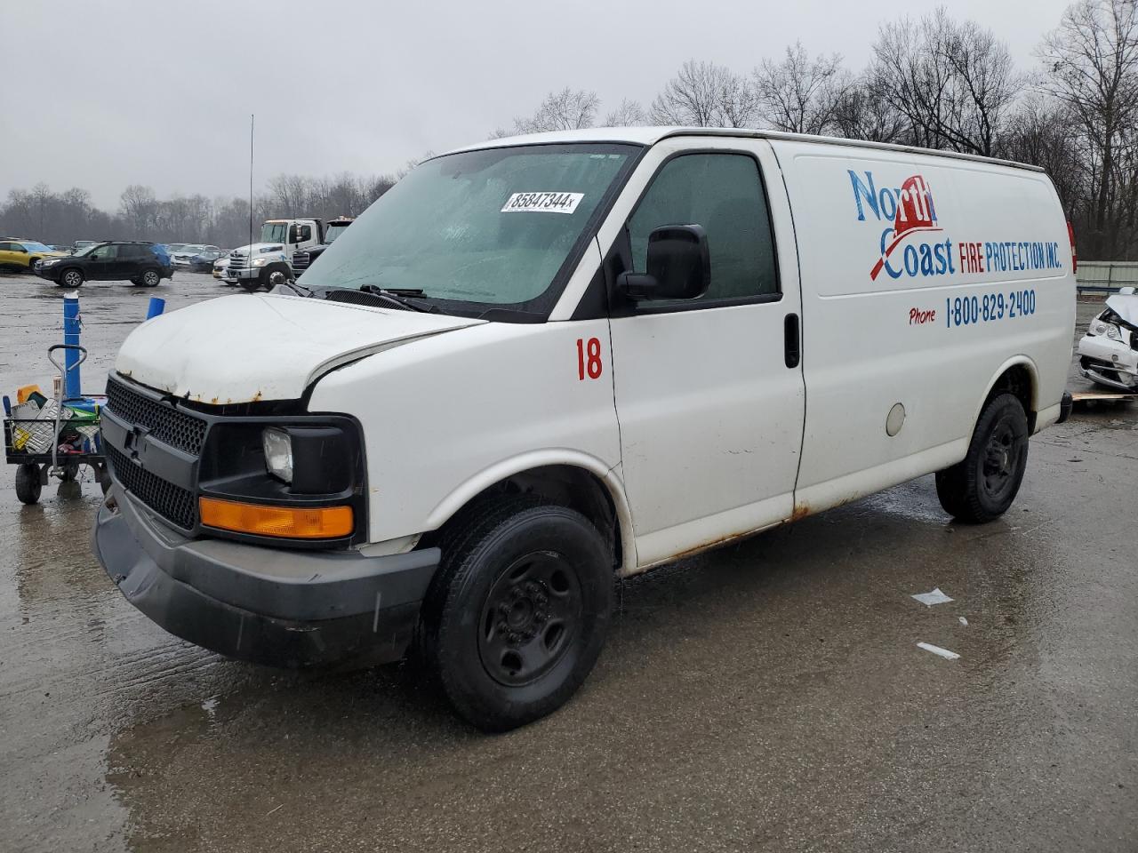 2009 Chevrolet Express G2500 VIN: 1GCGG25C391124036 Lot: 85847344