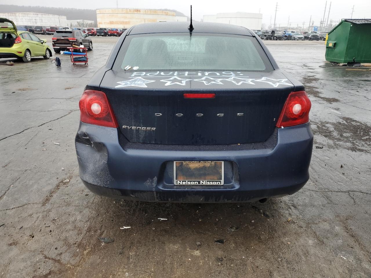 2013 Dodge Avenger Se VIN: 1C3CDZAB5DN729744 Lot: 84100044