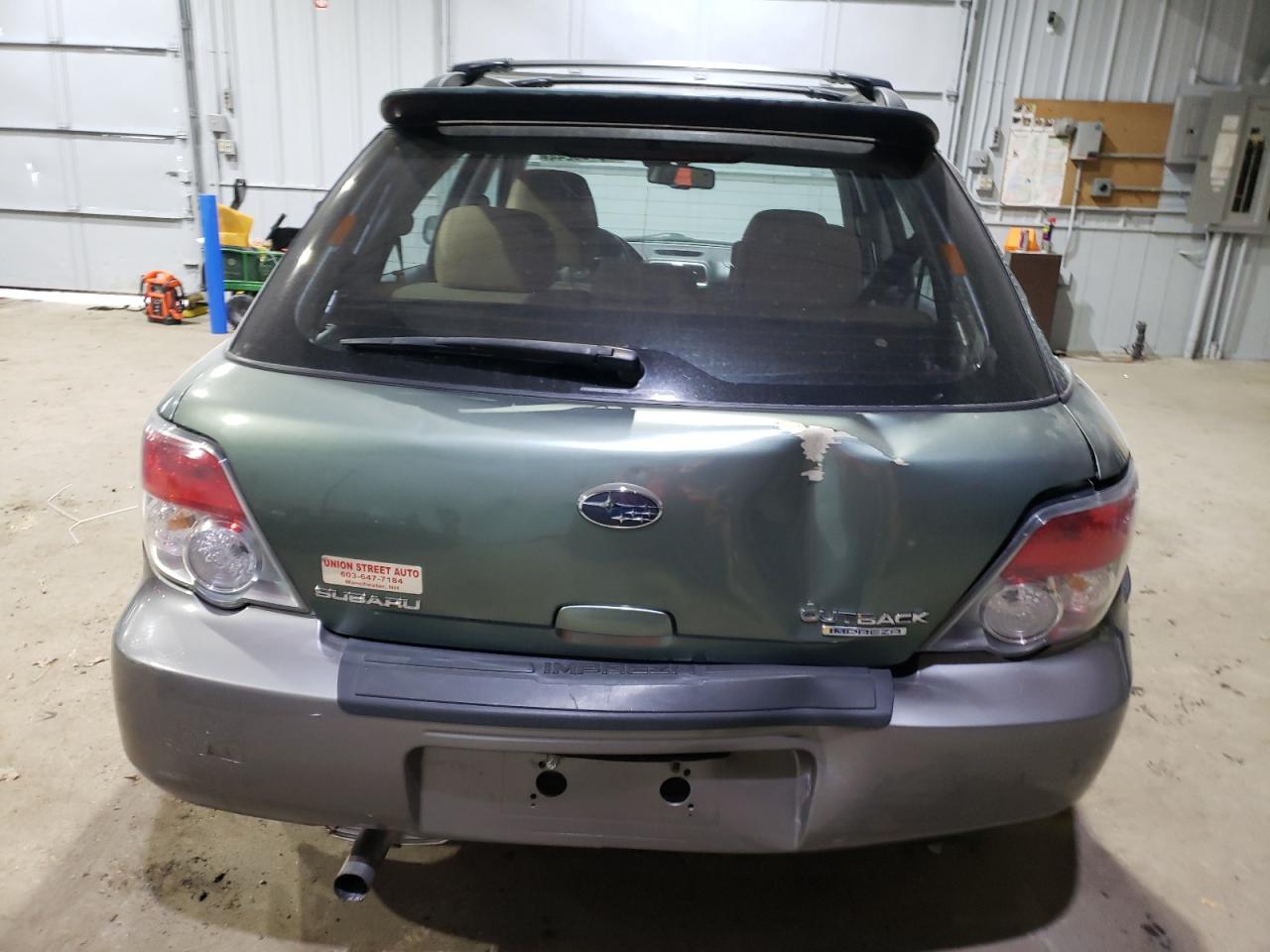 2006 Subaru Impreza Outback Sport VIN: JF1GG68676G812617 Lot: 82123244