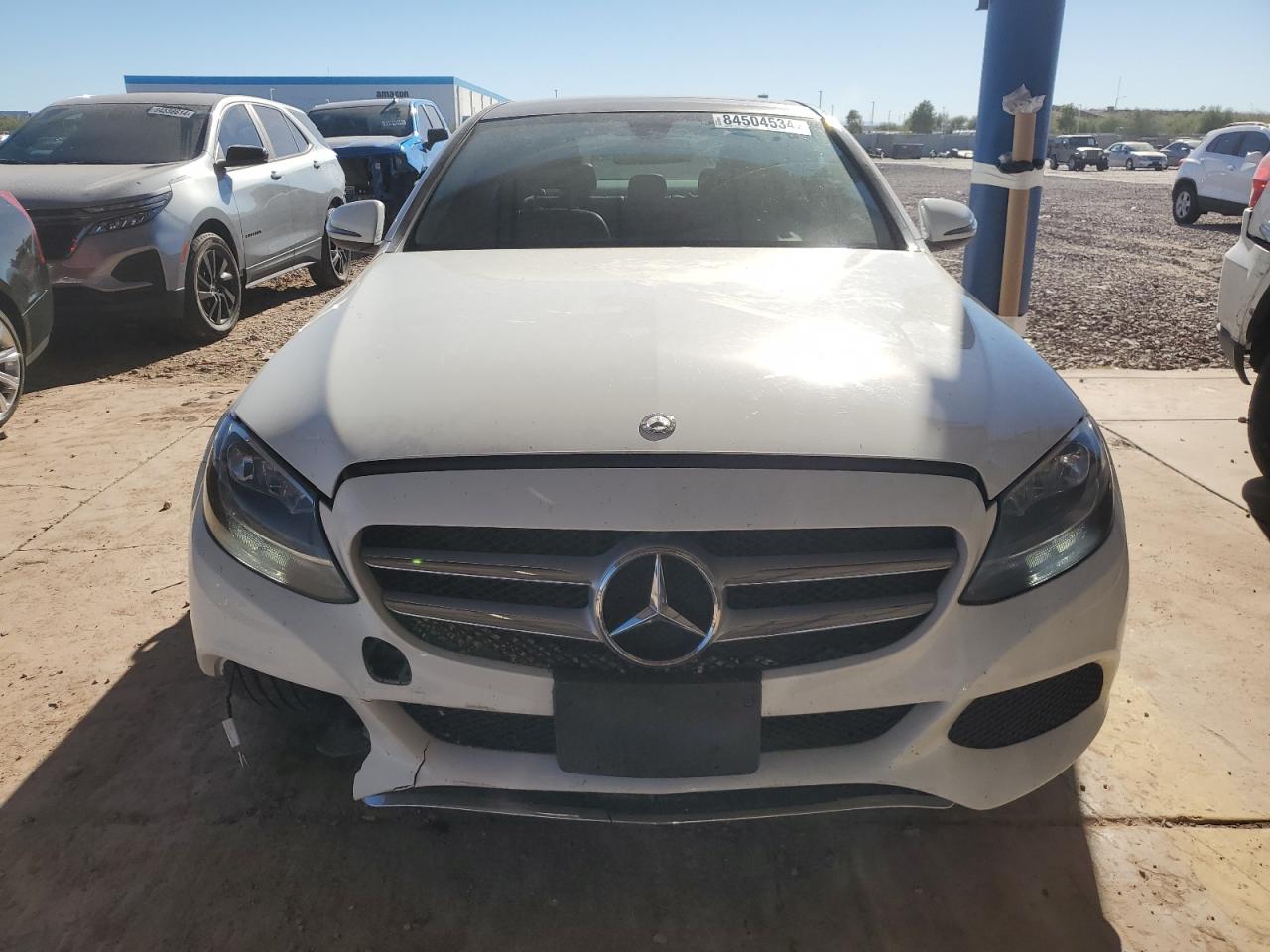 2017 Mercedes-Benz C 300 VIN: 55SWF4JB2HU229954 Lot: 84504534