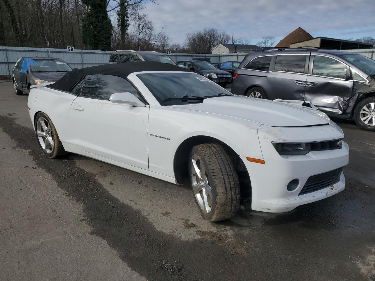 2014 Chevrolet Camaro Lt VIN: 2G1FC3D36E9155780 Lot: 84329394