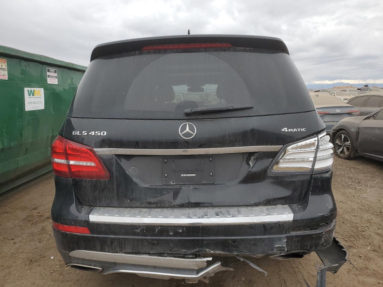 2018 Mercedes-Benz Gls 450 4Matic VIN: 4JGDF6EE8JB041842 Lot: 83849474