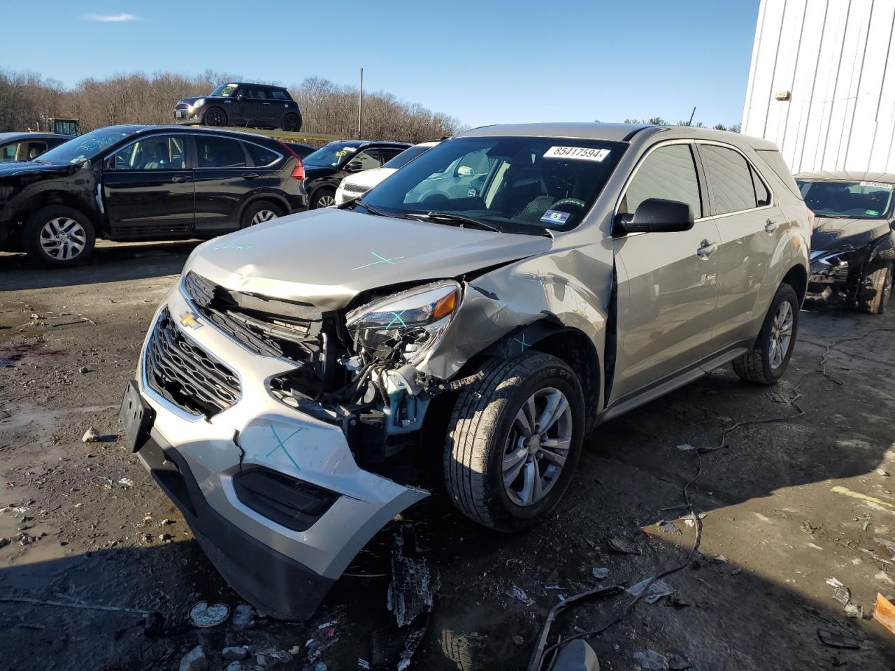 2016 Chevrolet Equinox Ls VIN: 2GNALBEK2G1171422 Lot: 85417594