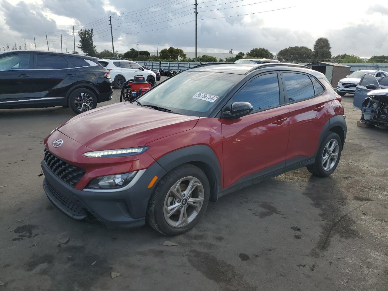 2022 Hyundai Kona Sel VIN: KM8K62AB1NU884397 Lot: 86766154