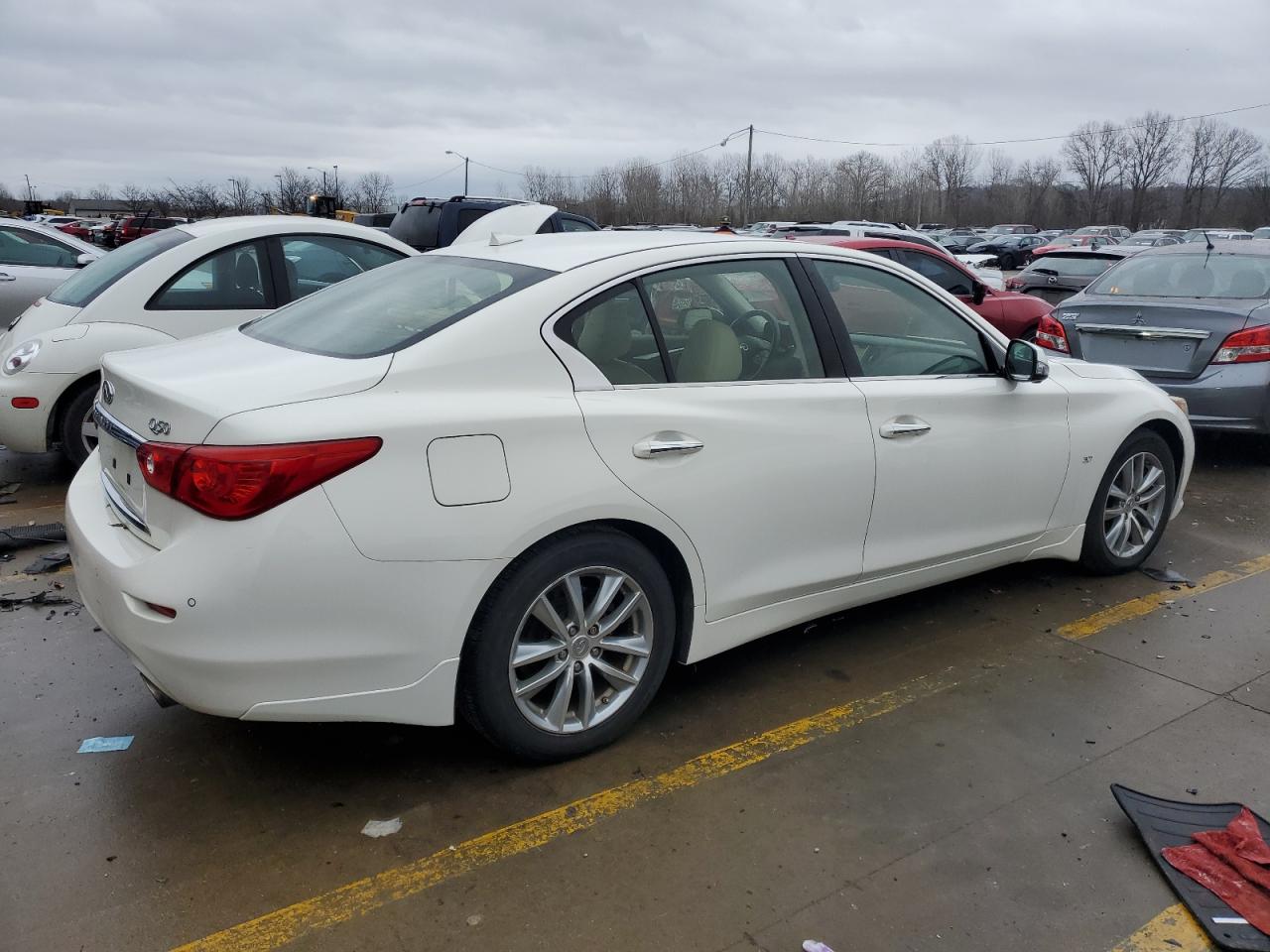 2014 Infiniti Q50 Base VIN: JN1BV7AR7EM695726 Lot: 86116004