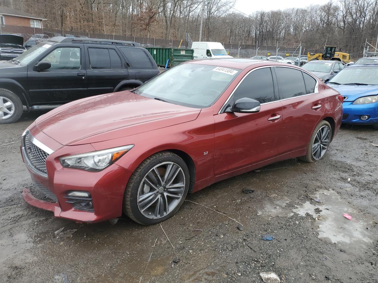 2014 Infiniti Q50 Base VIN: JN1BV7AR9EM684484 Lot: 84841584