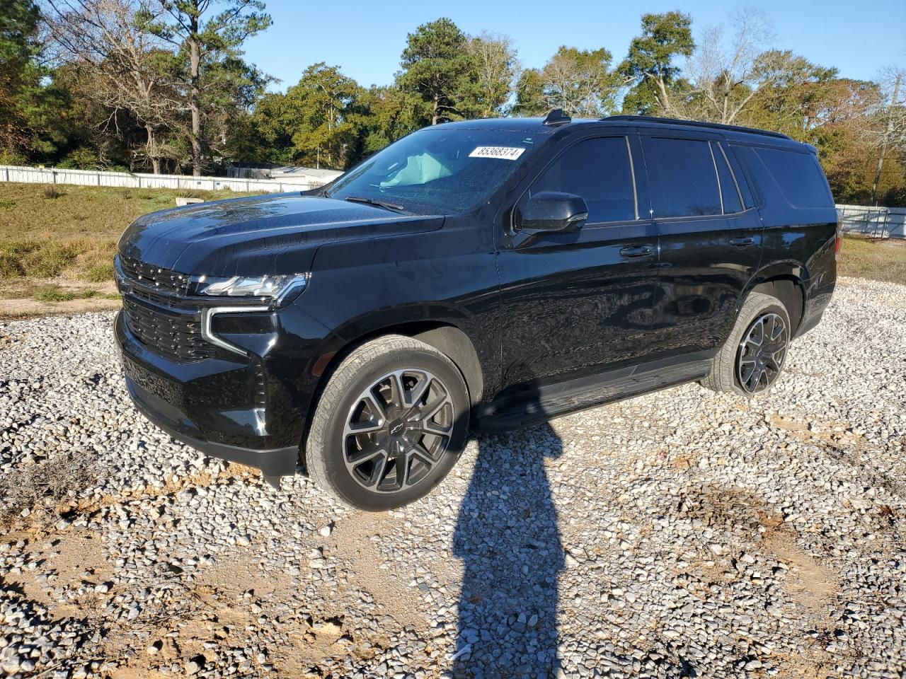 2022 Chevrolet Tahoe C1500 Rst VIN: 1GNSCRKD0NR322927 Lot: 85368374