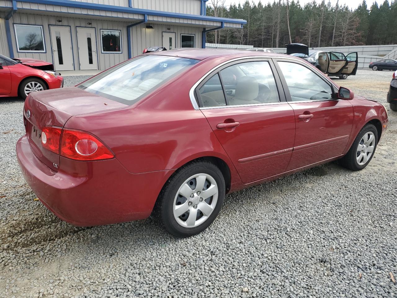 2008 Kia Optima Lx VIN: KNAGE123685200051 Lot: 85258904