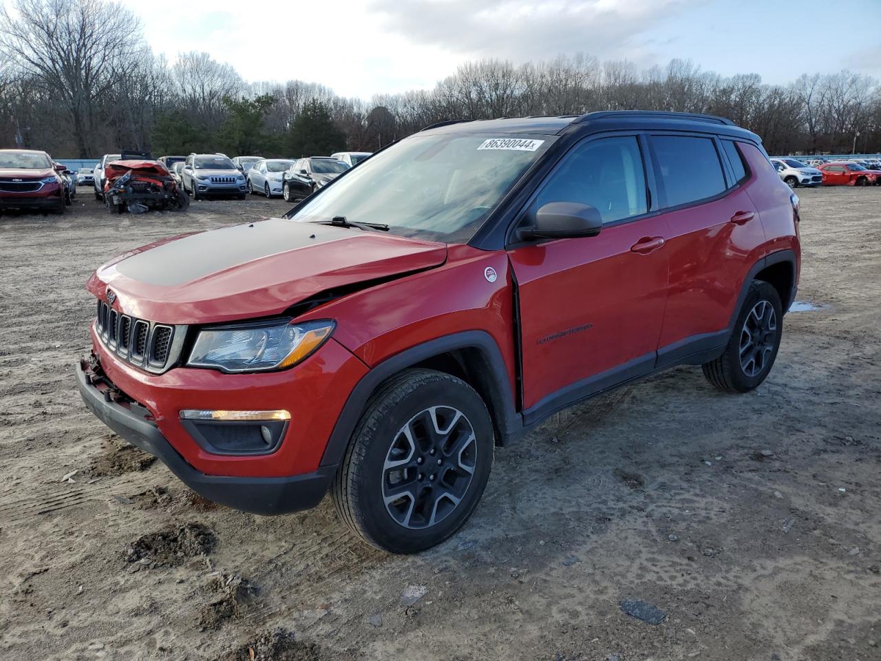 2019 Jeep Compass Trailhawk VIN: 3C4NJDDB4KT752571 Lot: 86390044