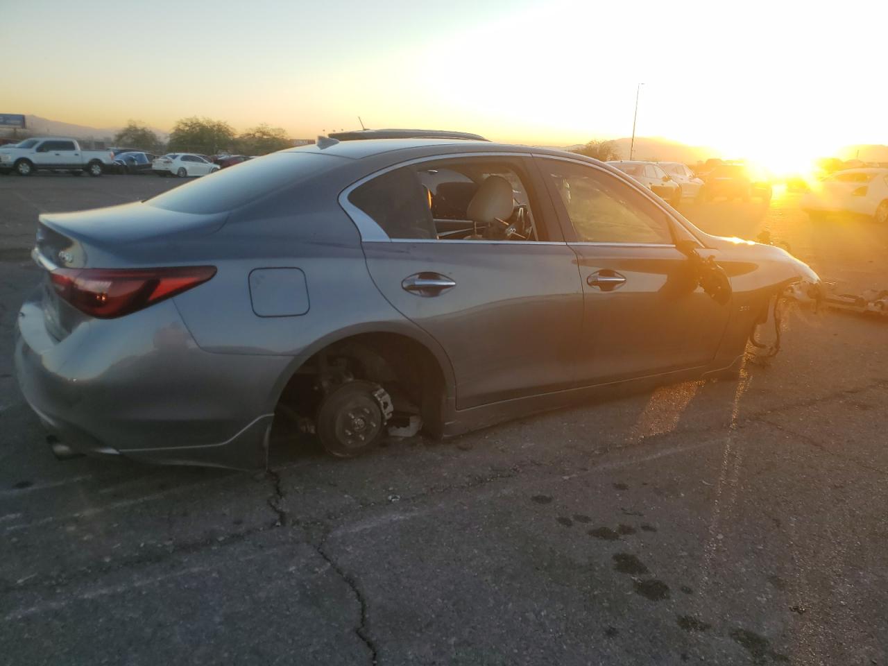 2018 Infiniti Q50 Luxe VIN: JN1EV7AP4JM590664 Lot: 85979534