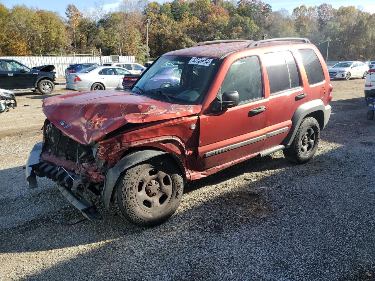 2005 Jeep Liberty Sport VIN: 1J4GL48K95W686718 Lot: 83105654