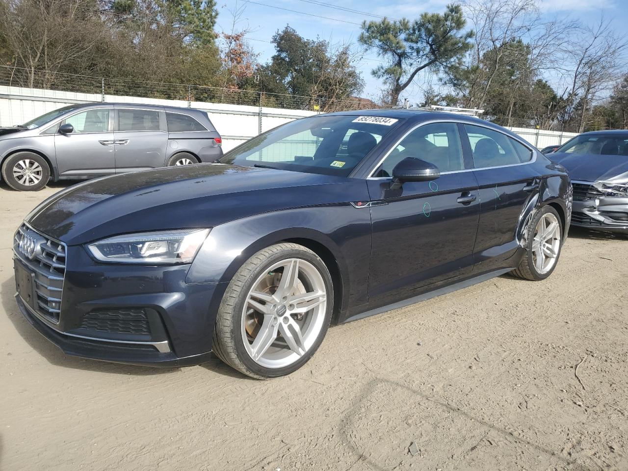 2018 Audi A5 Premium Plus S-Line VIN: WAUENCF53JA099823 Lot: 85278034