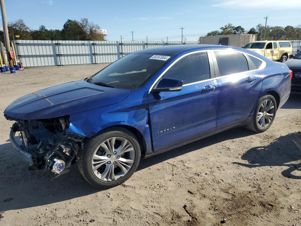 2014 Chevrolet Impala Lt VIN: 1G1125S37EU115870 Lot: 84167004