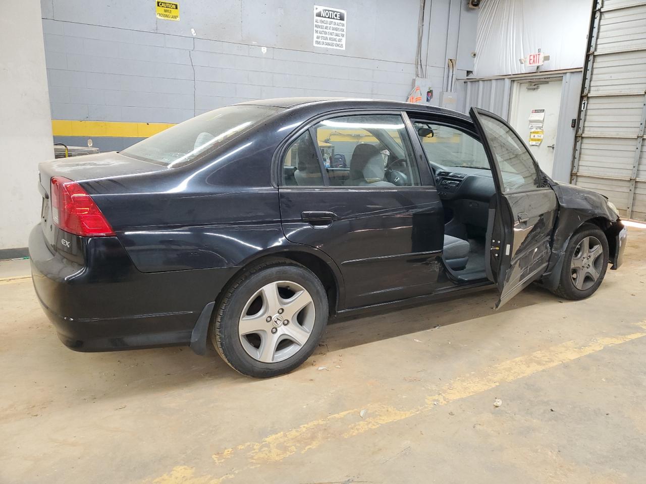 2004 Honda Civic Ex VIN: 2HGES26784H624728 Lot: 85612624