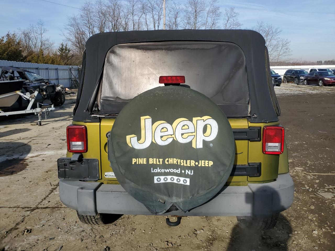 2007 Jeep Wrangler Sahara VIN: 1J4GA59187L212376 Lot: 86263964