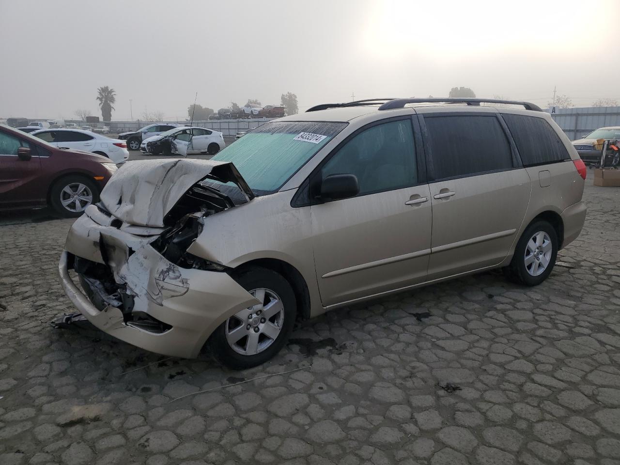 2007 Toyota Sienna Ce VIN: 5TDZK23C67S057250 Lot: 84332014