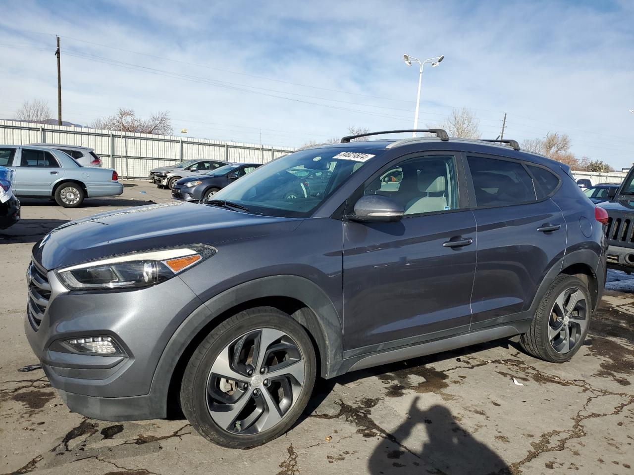 2017 Hyundai Tucson Limited VIN: KM8J3CA22HU310874 Lot: 84024824