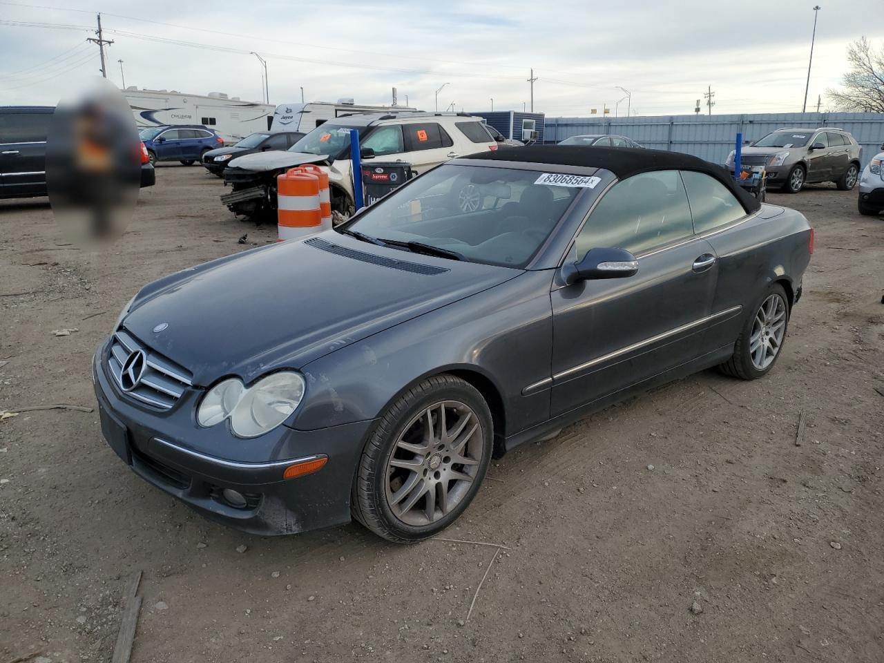 2008 Mercedes-Benz Clk 350 VIN: WDBTK56GX8F240284 Lot: 83068564