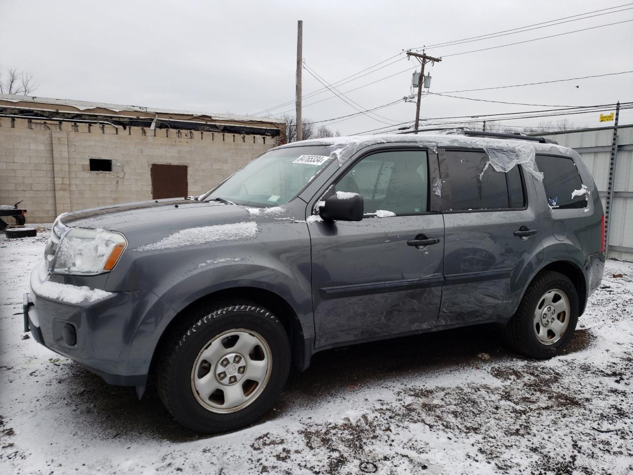 2011 Honda Pilot Lx VIN: 5FNYF4H21BB088883 Lot: 84765334