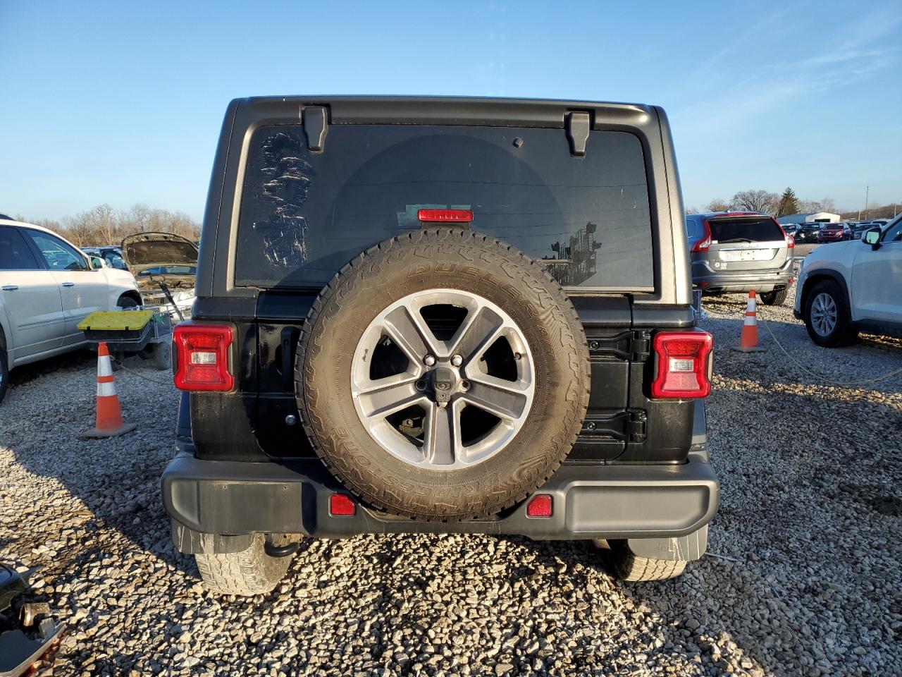 2019 Jeep Wrangler Unlimited Sahara VIN: 1C4HJXEN5KW690485 Lot: 86168464