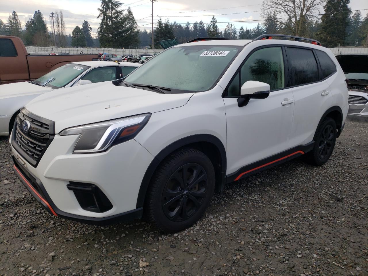 2022 Subaru Forester Sport VIN: JF2SKAGCXNH412364 Lot: 83700644